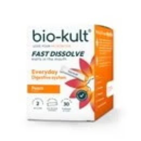 Bio-Kult Fast Dissolves Digestive Peach - 30 Sticks
