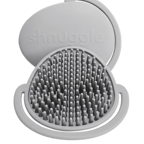 Shnuggle Baby Brush Grey