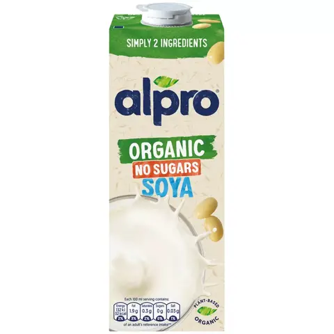 Alpro Organic Soya Drink 1L