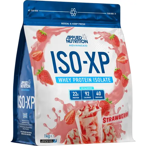 Applied Nutrition ISO - XP Whey ISO -late Protein Powder Strawberry Flavour - 1 kg