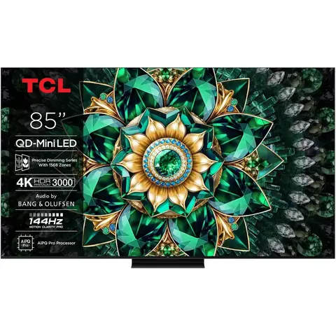 TCL 85Q7C Smart TV 85" 4K QD-Mini LED 144Hz 2025 [5-jaar garantie]