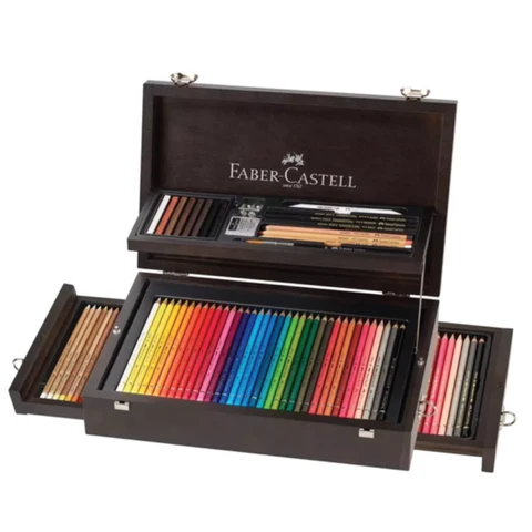 FABER-CASTELL Coffrets en Bois Art & Graphic