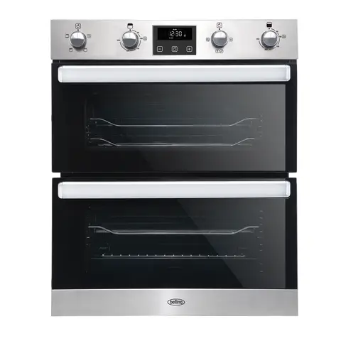Belling BEL BI702FPCT Built Under Electric Built-In Oven, Stainless Steel, A Rated