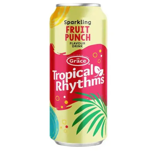Grace Tropical Rhythms Fruit Punch PET 99p PMP330ML