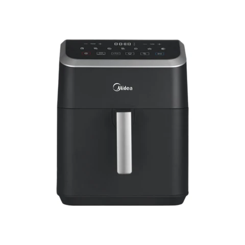 Midea MAD55000ADK- Airfryers - Hot air fryer - Energy and time saving - 5.5L - Black