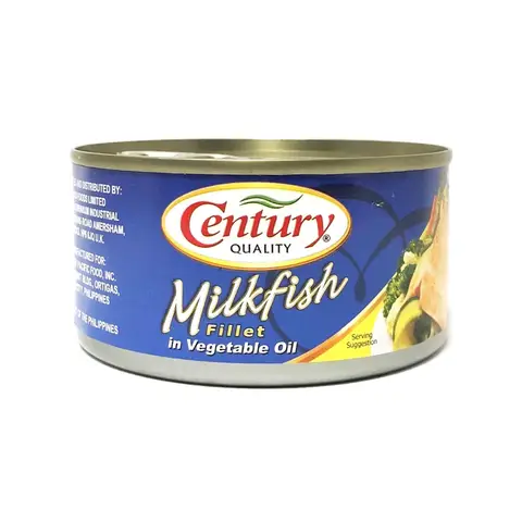 Century Bangus Fillet in Vegetable Oil 184g