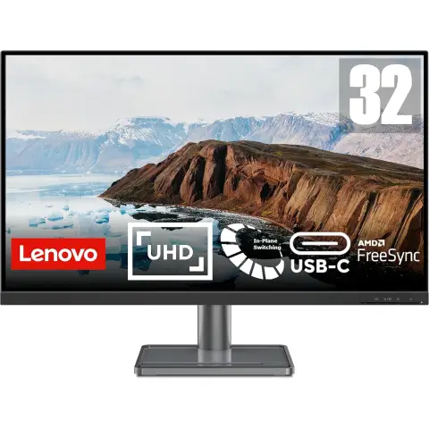 Lenovo L32p-30 31.5" 4K UHD Monitor (IPS, USB-C)