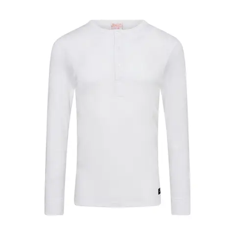 Mads Nørgaard x JBS of DK Opa-Shirt in Weiß 2XL