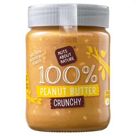 Nuts About Nature 100% Peanut Butter Crunch 340g