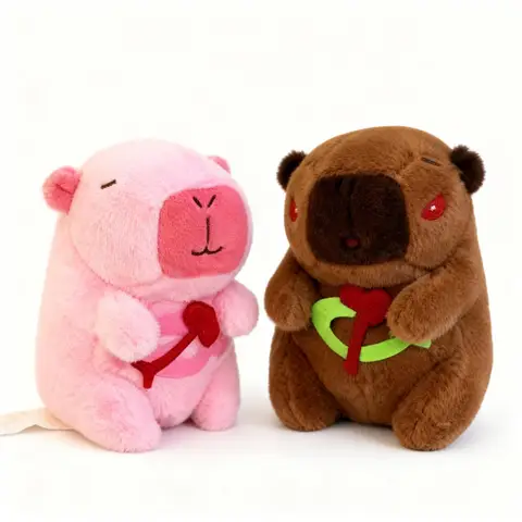 Jouets - Peluches - 82583 - Capybara - 19 cm - 20 (modèle aléatoire)