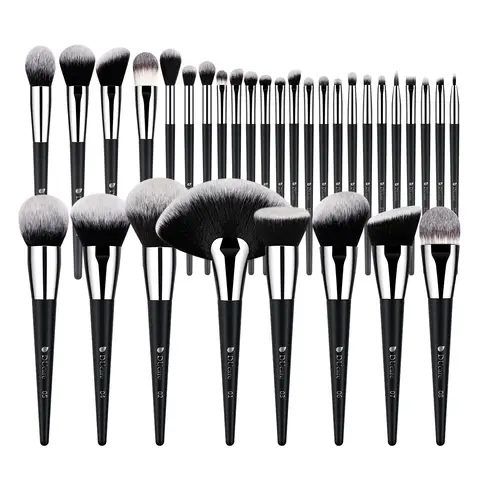 DUcare professionelles Make-up-Pinsel-Set, 32 Stück