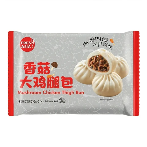 FRESHASIA Mushroom Chicken Thigh Bun 510g