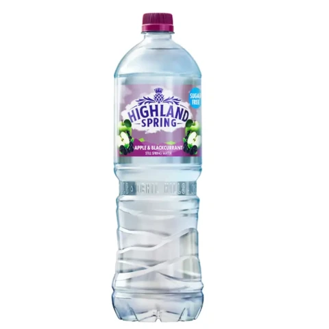 Highland Spring Apple & Blackcurrant Still Flavoured Water 1.25L