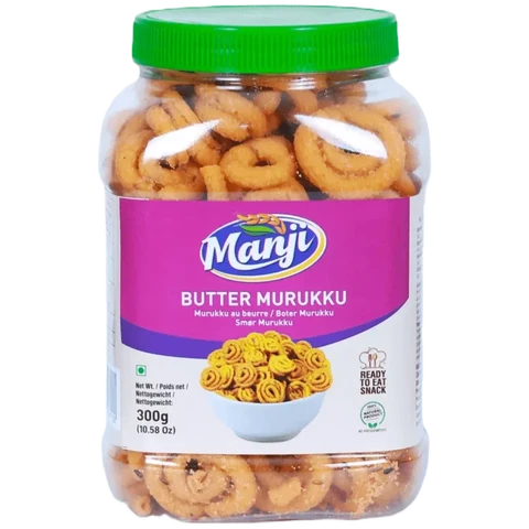 Manji Snacks Butter Murukku 300 g