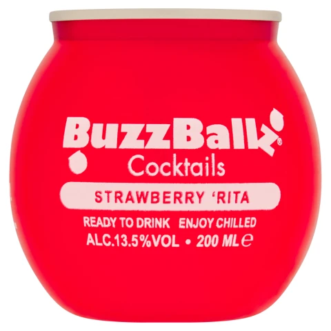 Buzzballz Strawberry Rita 200ml