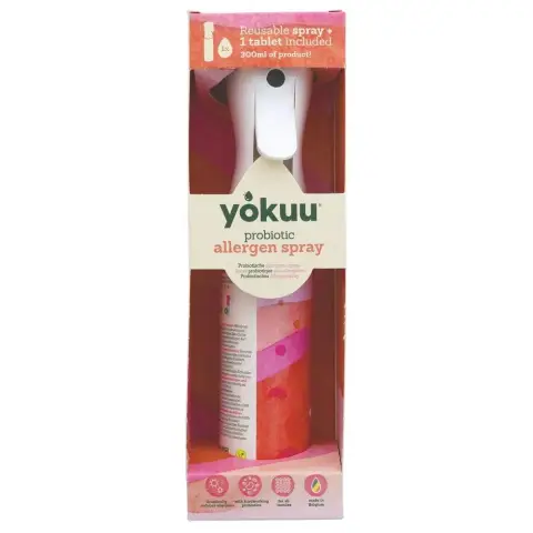 YOKUU - Allergen Spray Starter Kit - 1 Pearl, 1 Refillable bottle - STARTER