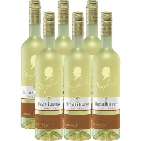 Maybach Weißburgunder Qualitätswein 6x0,75 L