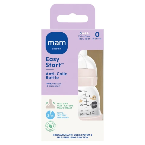 Mam Easy Start Anti-Colic Bottle 0 Months 130ml