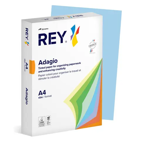 Rey Adagio A4 Paper Blue 80GSM 500 Sheets