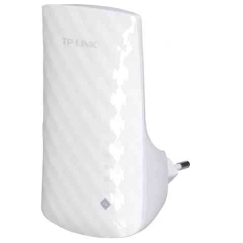 TP-Link RE200 WLAN Repeater (433Mbit/s 5GHz, 185Mbit/s 2,4GHz Dual WLAN AC+N, WLAN Verstärker, LAN-Port, App-Steuerung, kompatibel mit allen WLAN-Geräten) weiß