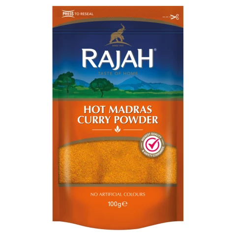 Rajah Hot Madras Curry Powder 100G