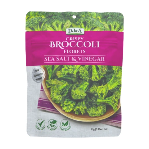 Dj&a Salt & Vinegar Broccoli Floret - 25G