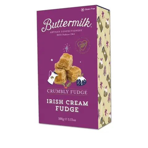 Buttermilk Christmas Irish Cream Fudge 100g