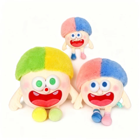 Toy - Jouets - Jouets en peluche - 150454 - Little Kid - Style B - Vert - 17 cm - 20 (modèle aléatoire)