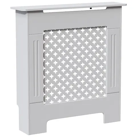 Vida Designs Radiator Cover Oxford White Small