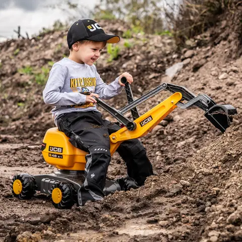 Rolly JCB Mobile 360 Degree Ride On Excavator with Working Digger Arm