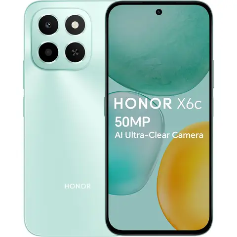 HONOR X6c - 128GB - Ocean Cyan
