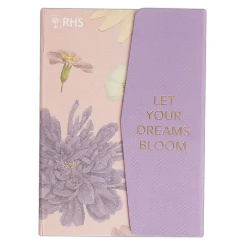 RHS Cottage Garden Magnetic Cover Notebook 20.8 x 15 x 1.8cm