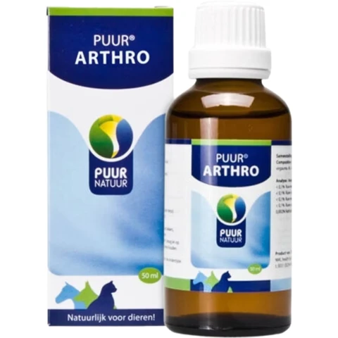 Puur Natuur Arthro Complément alimentaire pour animaux - 50 ml