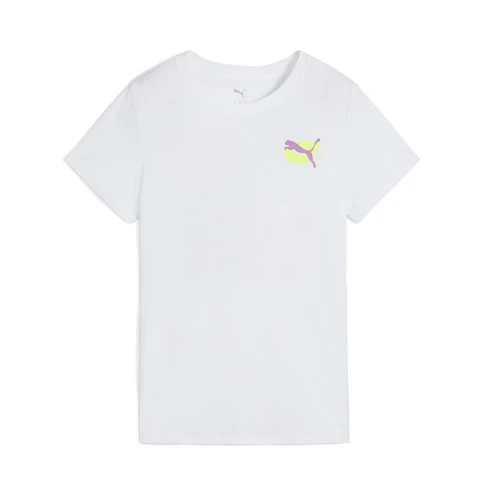 Puma Women's Graphics Running Illustration Tee - Puma White