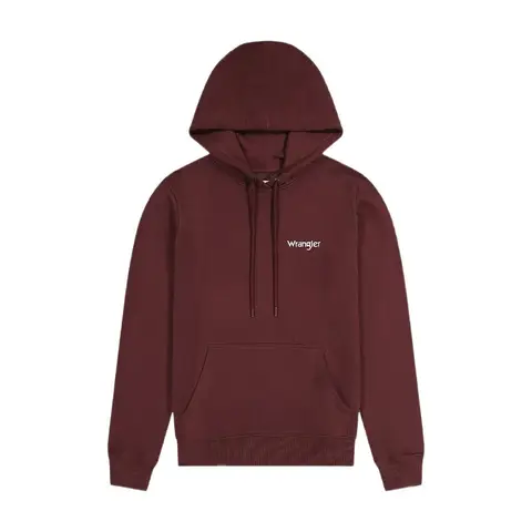 WRANGLER REGULAR HOODIE DAHLIA, L L