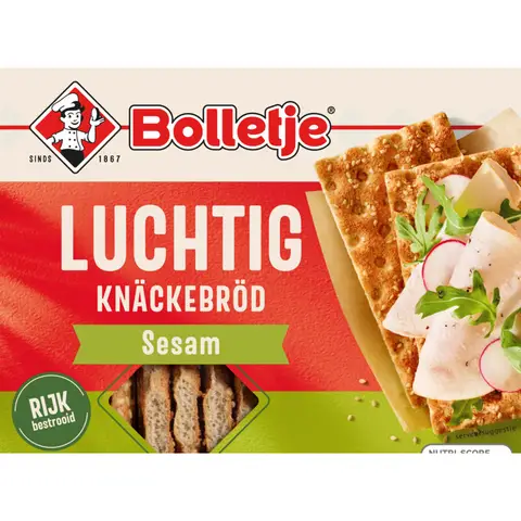 Bolletje Light Crispbread Sesam - 240 g