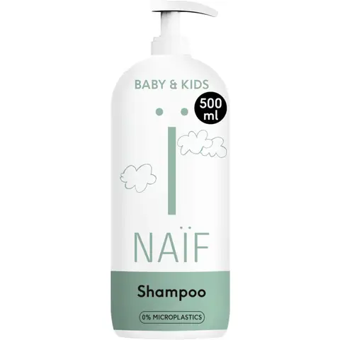 Naïf - Verzorgende Shampoo Pompfles - Baby's & Kinderen - 500ml