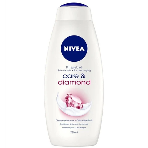 NIVEA Care & Diamond - Gel Bain Moussant Lys Calla - 750ml