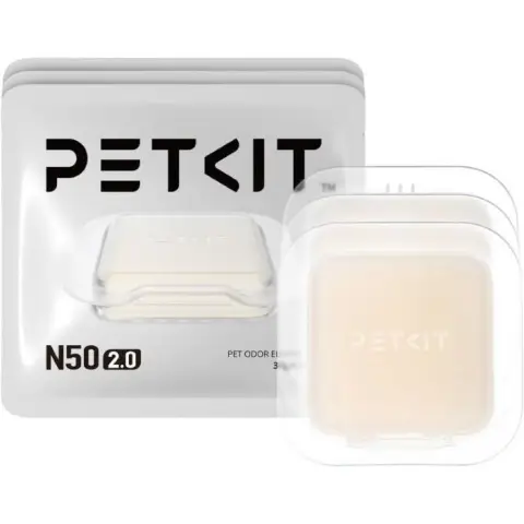 PETKIT Geruchsbeseitiger für Haustiere N50 2.0 - Effektiv Gerüche entfernen - Langanhaltende Wirkung - Kompatibel mit Pura Max 2 - 3 Stück