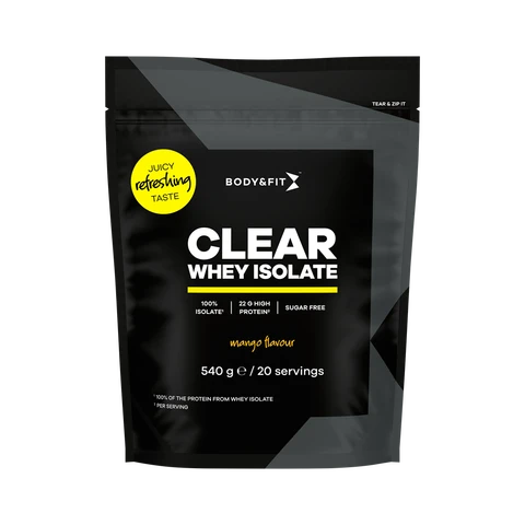 Body&Fit Clear Whey Isolate mango 540 g (20 porties)