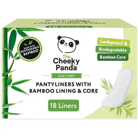 The Cheeky Panda Pantyliners 18 Pack