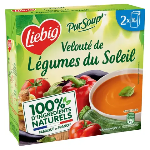 LIEBIG Velouté de Légumes du Soleil 2x30cl