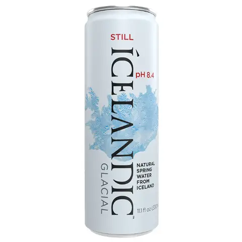 Icelandic Glacial Natural Mineral Water - Can 330ml