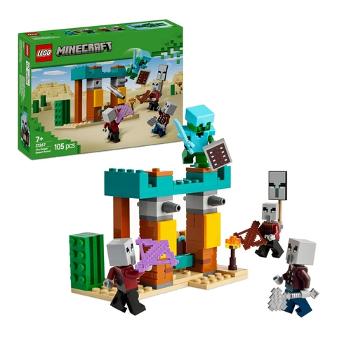 LEGO 21267 Minecraft La patrouille d’Illageois du désert