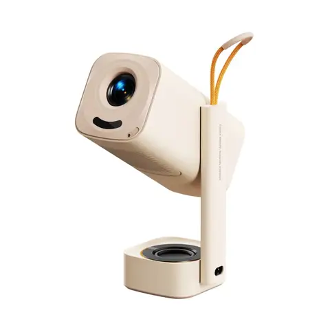 Yaber T1 Pro Portable Projector, Native 1080P, Auto Focus & Auto Keystone Correction & Intelligent Obstacle Avoidance & Intelligent Screen Alignment, With Smart Ambient Lighting, Netflix-Licensed/YouTube/Prime Video