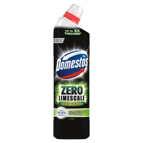 Domestos Zero Limescale Toilet Cleaner Lime 750 ml 