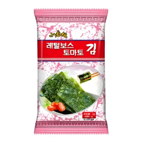 small bass Rock Burnt Seaweed (Tomato Flavor)16g 小老板岩烧海苔（番茄味）16g