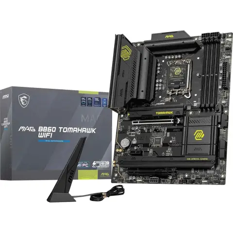 MSI MAG B860 TOMAHAWK WIFI moederbord Intel B860 LGA 1851 (Socket V1) ATX