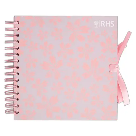 RHS Wiro Bound Hardback Scrapbook, 40 Pages Leaves 8" x 8"