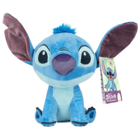 Disney Classic Lil' Bodz 20cm Stitch Soft Toy with Sound